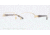 Sferoflex SF2571 Progressive Prescription Eyeglasses 493-52 - Shiny Gold Frame, Demo Lens Lenses