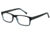 Sightline 6005 Single Vision Prescription Eyeglasses, Blue Frame, SLR6005BL100SV