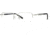 Calligraphy Collections Cummings SESC CUMM00 Bifocal Prescription Eyeglasses - Silver SESC CUMM005340 SV