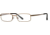 Calligraphy Collections Fitzgerald SESC FITZ00 Bifocal Prescription Eyeglasses - Matte Brown SESC FITZ005345 BN