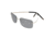 Simplify Ashton Polarized Sunglasses, Silver/Silver, One Size, SSU111-SL