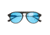 Simplify Carter Polarized Sunglasses, Black Frame, Blue Lens, Black/Blue, One Size, SSU127-C2