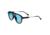 Simplify Carter Polarized Sunglasses, Black Frame, Blue Lens, Black/Blue, One Size, SSU127-C2