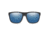 Smith Barra Sunglasses, Matte Black Frame, ChromaPop Glass Polarized Blue Mirror Lens, 20522300360QG