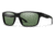 Smith Basecamp Sunglasses, Matte Black Frame, ChromaPop Polarized Gray Green Lens, 20192900359L7