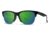 Smith Haywire Sunglasses, Black Frame, Chromapop Green Mirror Lens, 20151880755MC