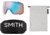 Smith I/O Mag Goggle, MAG Series, Black, ChromaPop Everyday Blue Mirror Lens, M004270JX994B