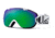 Smith I/OS Goggles, White Foundation, Green Sol X Mirror And Sensor Mirror Lenses IS7NXFW10