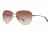 Smith Optics Langley Single Vision Prescription Sunglasses, Rose Gold Frame, LAPCSNGRGDSV