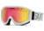 Smith Optics Prophecy OTG Goggle White Block Frame/Red Sensor Lens PR6RZWBL15