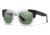 Smith Optics Sidney Single Vision Prescription Sunglasses, Crystal Black Block Frame, Polarized, SICPGNCBBSV