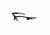 Smith &amp; Wesson Super Cobra Frame Shooting Glasses, Black Rubbrized/Clear Mirror, 110171