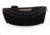 Sos Wraps / Hurricane Sunglasses, Frame - Tr90 Aluminum Gunmetal, Lens - Pc Decenter G15-fm
