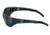 Sos Wraps / Hurricane Sunglasses, Frame - Tr90 Aluminum Gunmetal, Lens - Pc Decenter G15-fm