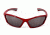 Sos Wraps / Viper Sunglasses, Frame - Metallic Red, Lens - Pc Decenter Brown-fm