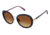 Sperry Top-Sider ALOHA Sunglasses - Frame DEEP TEAL, Lens Color Brown Gradient, Size 52/18mm SPALOHA02