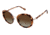 Sperry Top-Sider ALOHA Sunglasses - Frame TORTOISE, Lens Color Brown Gradient, Size 52/18mm SPALOHA01