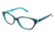 Sperry Top-Sider Avon Eyeglass Frames - Frame Black/Turquoise, Size 54/15mm SPAVON01