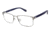 Sperry Top-Sider Bayview Bifocal Prescription Eyeglasses - Frame MT GUNMTAL/NAVY, Size 54/17mm SPBAYVIEW02