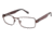Sperry Top-Sider Provincetown Single Vision Prescription Eyeglasses - Frame MATTE BROWN, Size 53/18mm SPPROVINCETOWN02