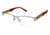 Sperry Top-Sider ROCKPORT Prescription Eyeglasses - Frame MATTE GUN/RED, Size 54/18mm SPROCKPORT02