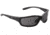 Sport Rx Streak Single Vision Rx Sunglasses - Black Frame, Large STREAK
