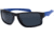 Sunbelt Kidz Dylan Sunglasses, Black/Blue Frame, Smoke Polarized Lens