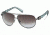 Swarovski SK0003 Sunglasses - Shiny Dark Ruthenium Frame Color, Gradient Smoke Lens Color
