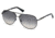 Swarovski SK0032 Sunglasses - Matte Gun Metal Frame Color, Gradient Smoke Lens Color