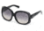 Swarovski SK0042 Sunglasses - Shiny Black Frame Color, Gradient Smoke Lens Color