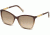 Swarovski SK0148 Sunglasses - Shiny Dark Brown Frame Color, Brown Mirror Lens Color
