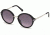 Swarovski SK0153 Sunglasses - Shiny Black Frame Color, Smoke Mirror Lens Color