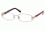 Swarovski SK5021 Eyeglass Frames - Shiny Rose Gold Frame Color, Smoke Lens Color