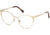 Swarovski SK5286 Eyeglass Frames - Gold Frame Color, Gold Lens Color