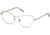 Swarovski SK5287 Eyeglass Frames - Shiny Palladium Frame Color