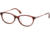 Swarovski SK5294-D Progressive Prescription Eyeglasses - Shiny Bordeaux Frame, Shiny Bordeaux Lenses, 53 mm Lens Diameter SK5294-D53069