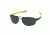 Tag Heuer LRS 0252 Sunglasses - Matte Black Frame - Black/Anise Green Temples,Polarized Precision Green Lens-0252-309