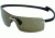 Tag Heuer Rimless Curve Sunglasses, Shiny Palladium Frame/Black Temples, Brown Outdoor Lens 5102-201