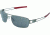 Tag Heuer Speedway Sunglasses, Dark Frame/Red Temples, Grey Outdoor Lens 0203-102