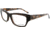 Thierry Mugler Bi Focal Eyeglasses 30042 Brown-Cognac Tile Frame, Women, 51-17-135 30042-C6BF