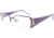 Thierry Mugler Bi Focal Eyeglasses 3682 Wine-Purple Frame, Women, 51-19-135 3682-C9BF