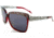 Thierry Mugler Bi Focal Sunglasses 10207 Burgundy-Mat Gunmetal Frame, Women, 58-14-125 10207-C8BF