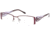 Thierry Mugler Progressive Eyeglasses 30012 Plum-Lavender Frame, Women, 52-18-135 30012-C1PROG