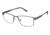 TLG NU024 Prescription Eyeglasses - Frame Matte Gunmetal, Size 55/17mm LYNU02401