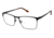 TLG NU028 Eyeglass Frames - Frame MT BLACK, Size 58/16mm LYNU02801