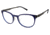 TLG NU031 Bifocal Prescription Eyeglasses - Frame TRANSLUCENT NVY, Size 52/19mm LYNU03103