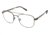 TLG NU035 Prescription Eyeglasses - Frame GOLD, Size 56/20mm LYNU03503