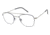 TLG NU036 Eyeglass Frames - Frame NAVY/GUNMETAL, Size 51/21mm LYNU03603