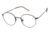TLG NU037 Progressive Prescription Eyeglasses - Frame ANTIQUE GOLD, Size 48/21mm LYNU03702