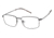 TLG NU038 Progressive Prescription Eyeglasses - Frame MATTE BLACK, Size 54/17mm LYNU03801